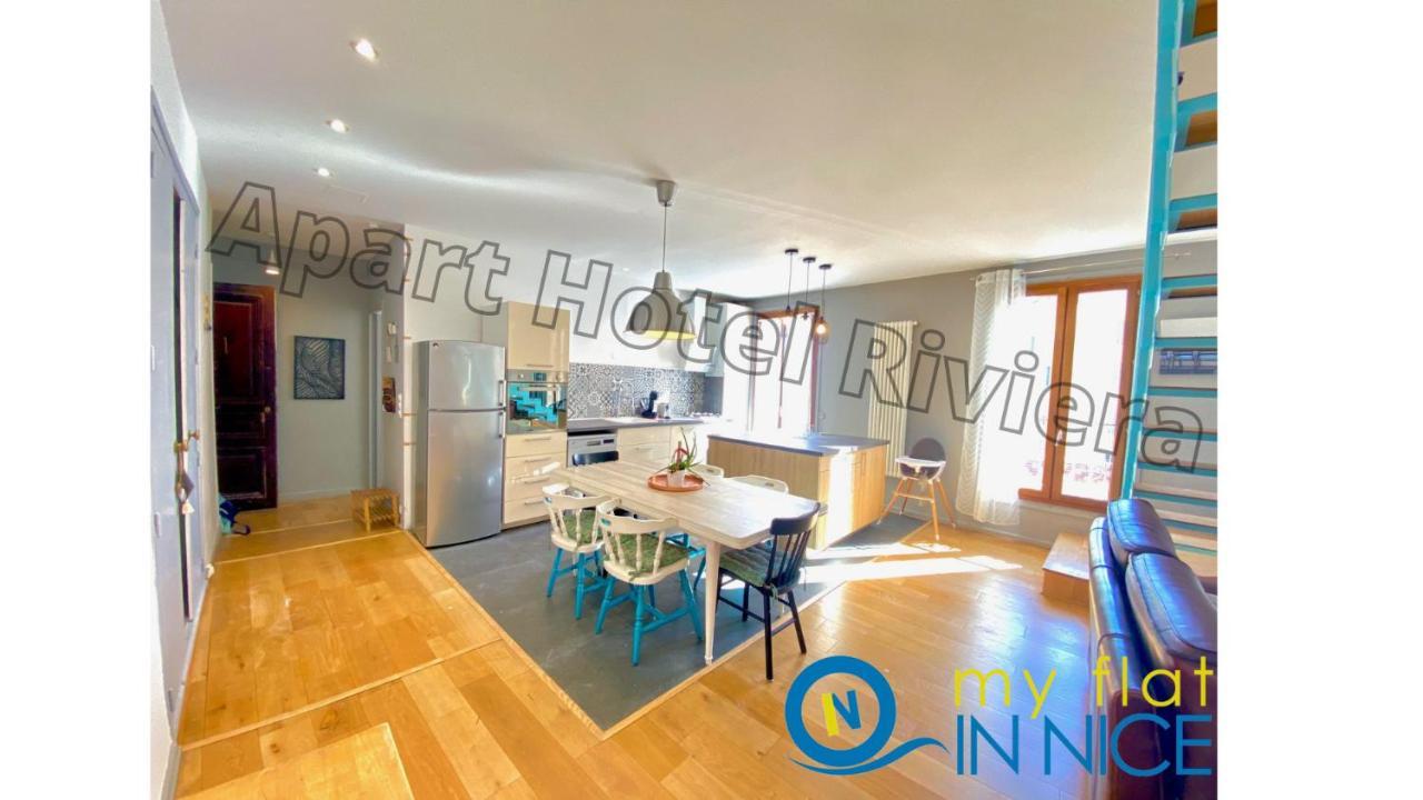 Apartment Riviera Cote D'azur - Old Port - Amazing Ac Duplex 3 Bedrooms 2 Bathrooms- Duplex Maison Du Port